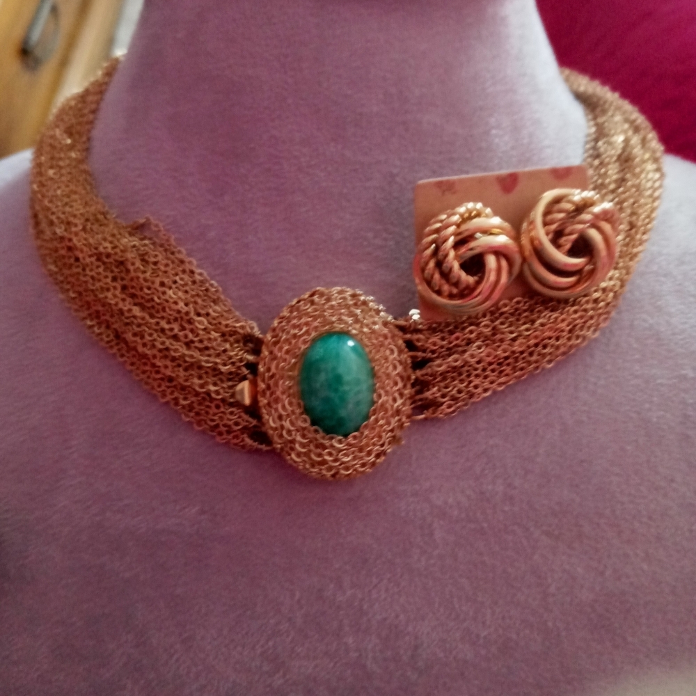 Multi Strand Necklace/Earrings